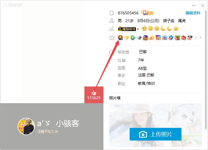 卡乐斗达人vip永久图标 无成本卡永久