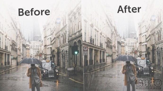 首发2020最新PS下雨特效插件